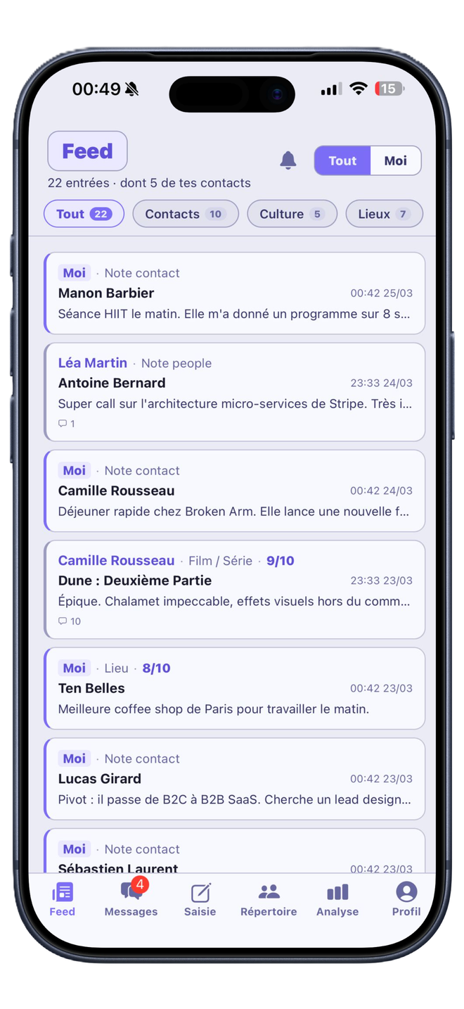 Elevio — Réseau privé